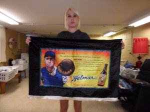 Moe Berg Silk Banner